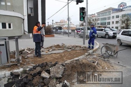 Байнгын засвартай, баатар хотын замууд 